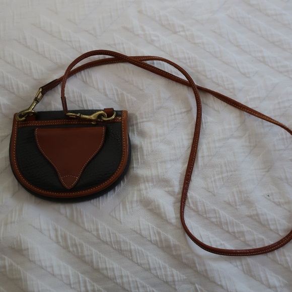 Vintage Dooney & Bourke Small Gray Crossbody - Picture 3 of 4
